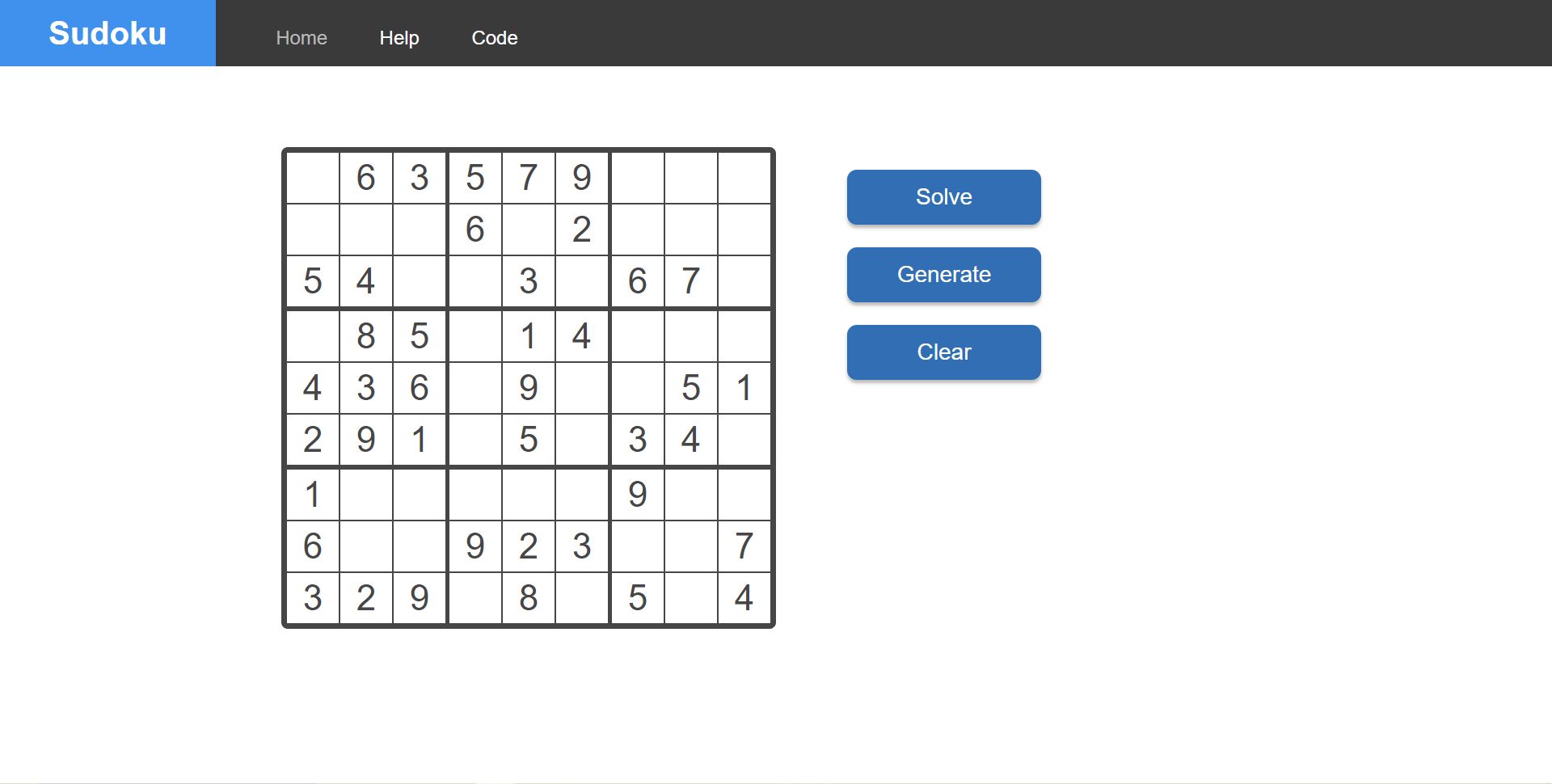 sudoku solver